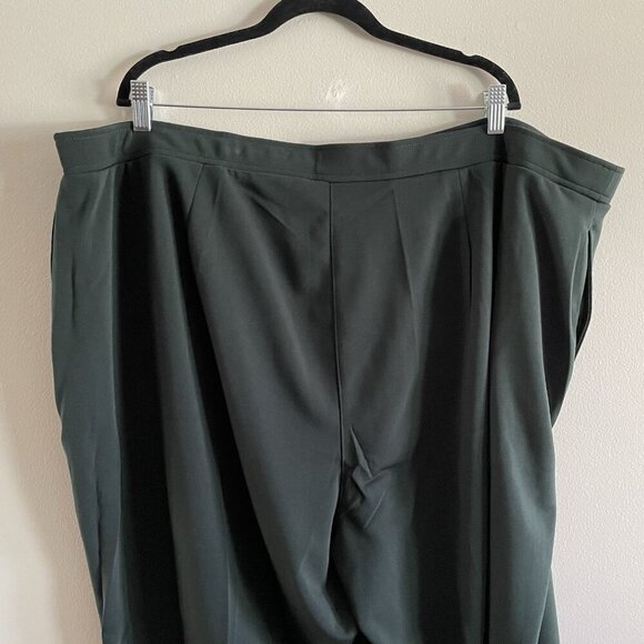 Susan Graver Women 4X Evergreen Milano Knit Pull-On Slim Leg Ankle Pants NWOT - Picture 7 of 10